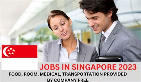 Foreigners Jobs in Singapore .